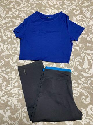Conjunto deportivo: camiseta y pantalón