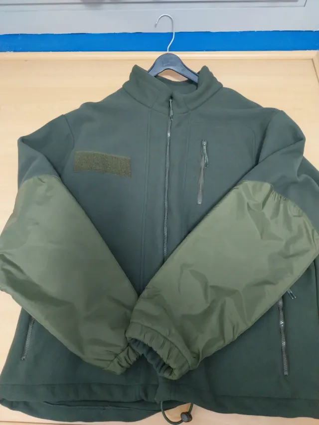 Forro polar frío extremo verde Talla G