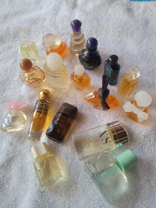Miniaturas de Perfume Colección Variada.