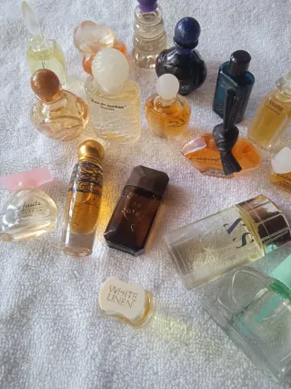 Miniaturas de Perfume Colección Variada.