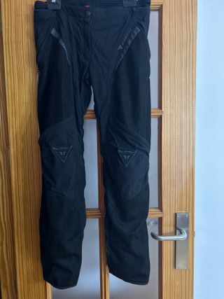 Pantalón Moto Dainese Mujer Negro