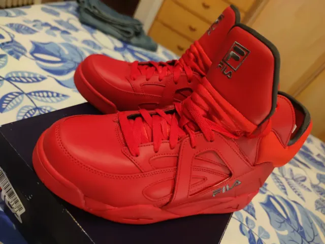 FILA Cage Mid Rojas - Talla 45 - Nuevas