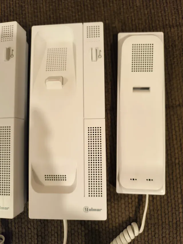 2 Telefonillos Golmar Blanco