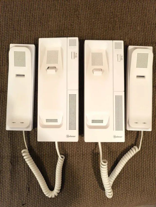 2 Telefonillos Golmar Blanco