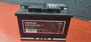 Batería HORUM Start-Stop EFB 70Ah