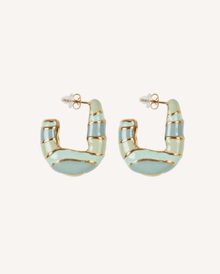 Pendientes Acero Inoxidable con Esmalte