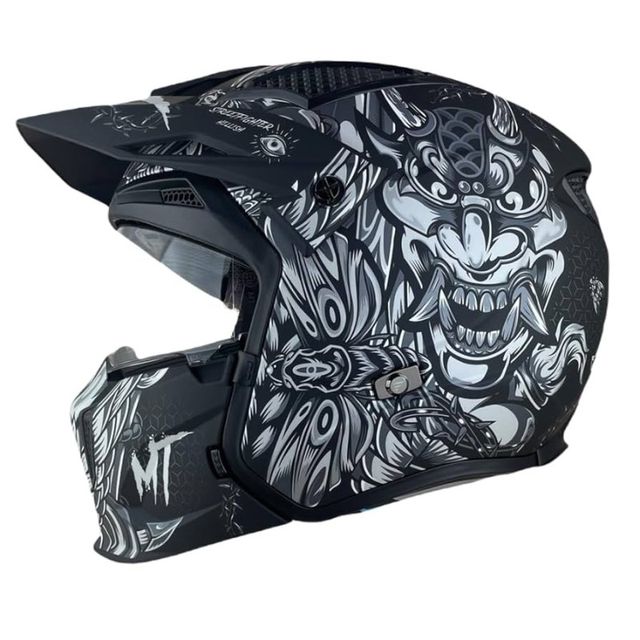 Casco MT Streetfighter SV S Hellish B2 Negro