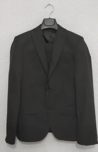 TRAJE HOMBRE TZ NEGRO TALLA S