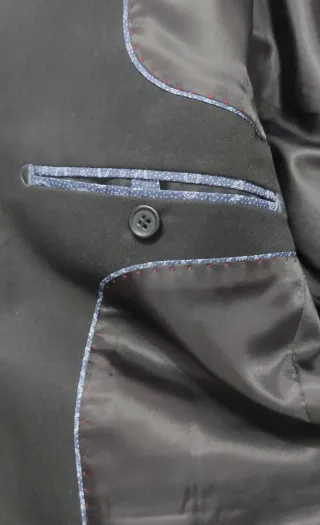 TRAJE HOMBRE TZ NEGRO TALLA S