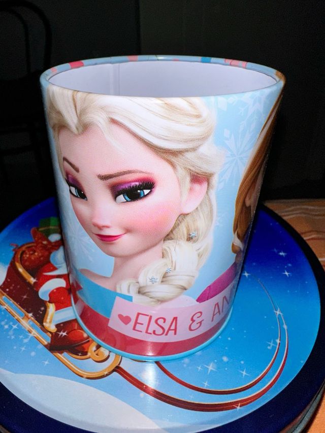 Portapenne Frozen Elsa e Anna