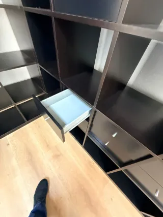Estantería Expedit Ikea Negra