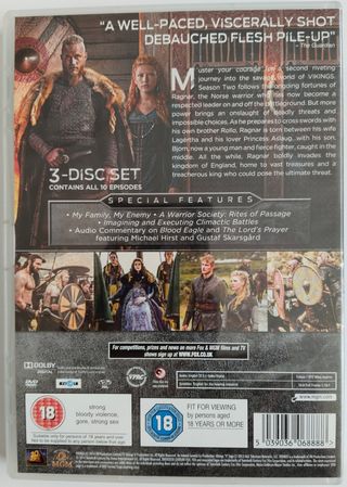 Vikings - Temporadas 1 y 2 DVD