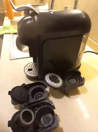 Cafetera Qilive con 3 tipos de cápsulas