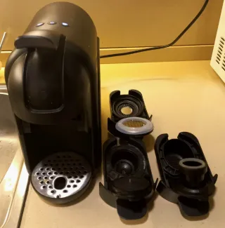 Cafetera Qilive con 3 tipos de cápsulas