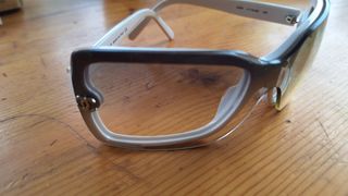 Occhiali da sole vintage Chanel bianchi