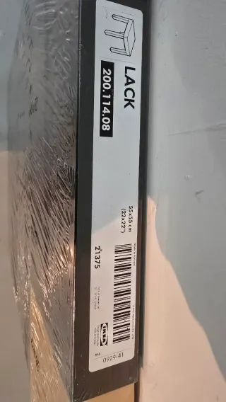 Mesa Lack Ikea 55x55 Negra