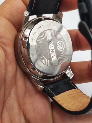 Reloj Fossil Hombre Negro/Plateado