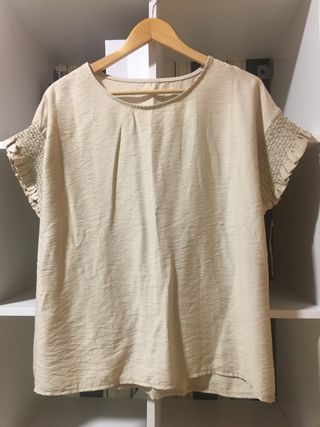Blusa de lino preciosa
