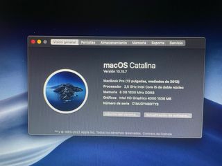 MacBook Pro 13 2012 256GB