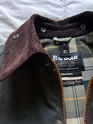 Barbour Beaufort Verde Salvia