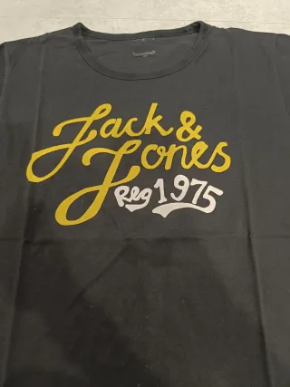 Camiseta Jack & Jones Negra 