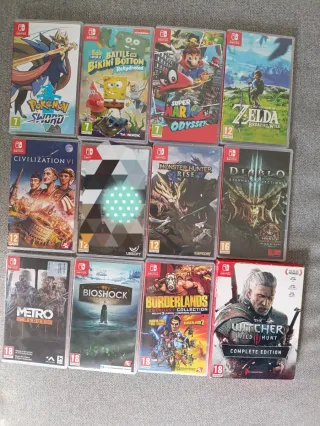 Juegos Nintendo Switch: civilization, Zelda, y mas
