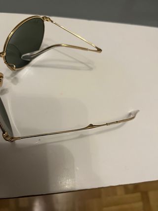 Ray-Ban Oval Legend Oro Lentes Verdes