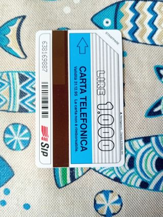 *Scheda telefonica Original Marines