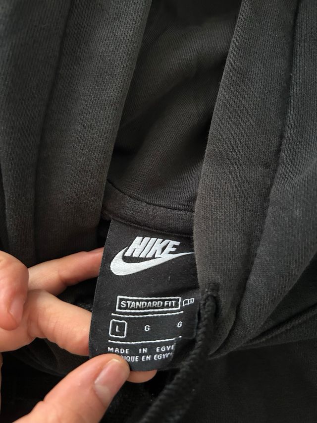 Sudadera Nike Negra Original