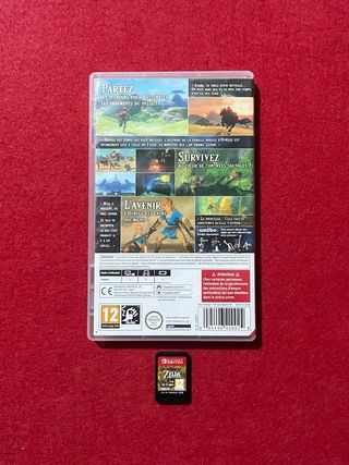 Zelda Breath of the Wild Nintendo Switch