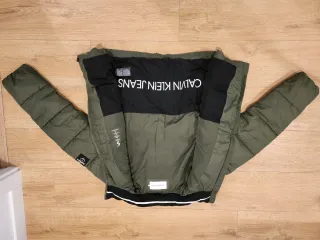 Chaqueta Plumas Calvin Klein Verde Oliva