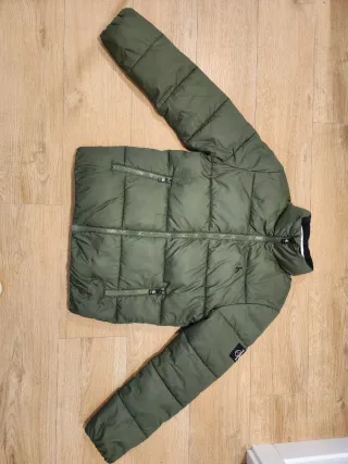 Chaqueta Plumas Calvin Klein Verde Oliva