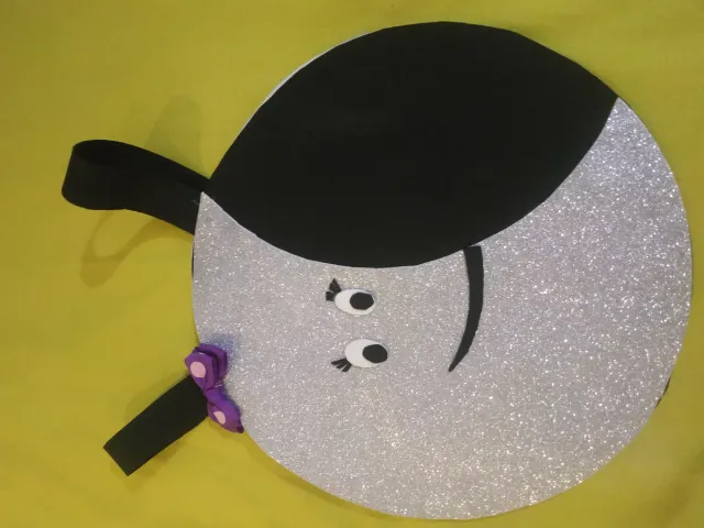 Disfraz Luna Goma EVA