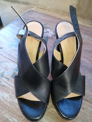 Sandali Formentini Donna Neri vera pelle 