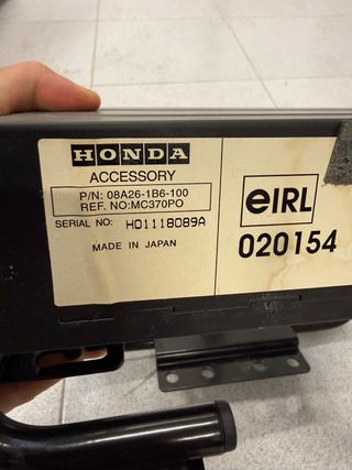 Cargador de CD Honda 6 discos – accesorio OEM 08A2