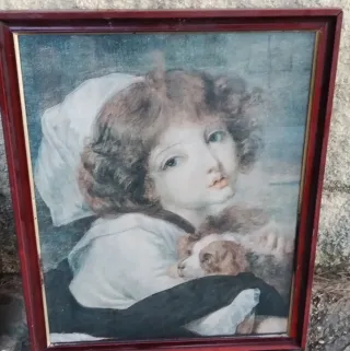 Pareja de cuadros infantiles