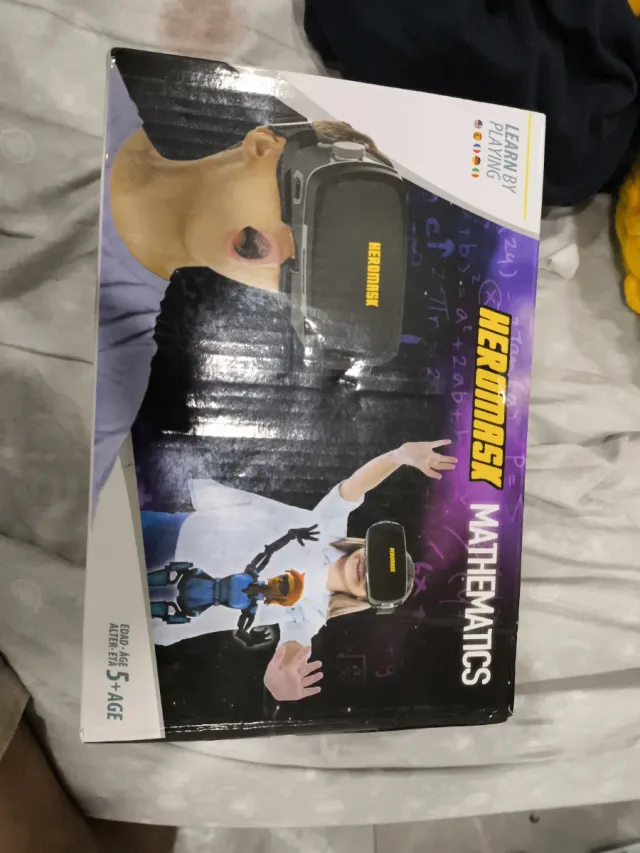 Gafas VR HEROMASK Matemáticas +5 Años