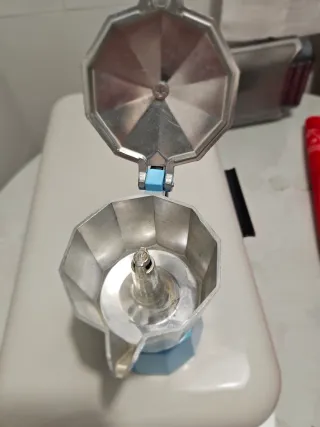 Cafetera Marcilla azul