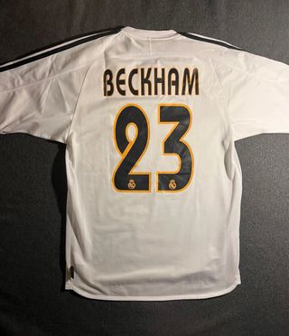 Camiseta Real Madrid Beckham #23