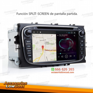 NAVEGADOR MULTIMEDIA ANDROID 11 GPS DVD 2 DIN HD