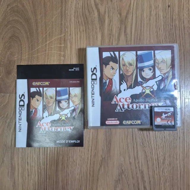 Ace Attorney Apollo Justice Nintendo DS