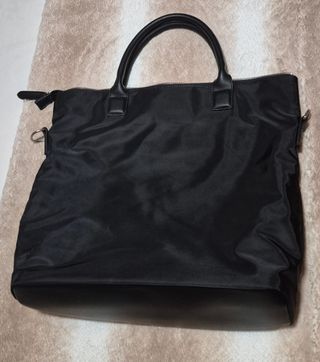 Bolso Cortefiel Negro Grande