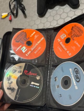PlayStation 2 + 2 mandos + 19 juegos