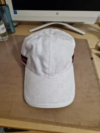Gorra Gucci Blanca Unisex