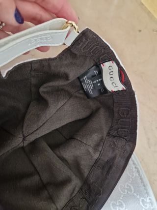 Gorra Gucci Blanca Unisex