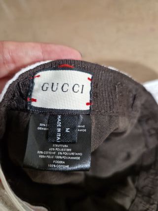 Gorra Gucci Blanca Unisex