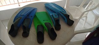 Aletas de natación para adultos