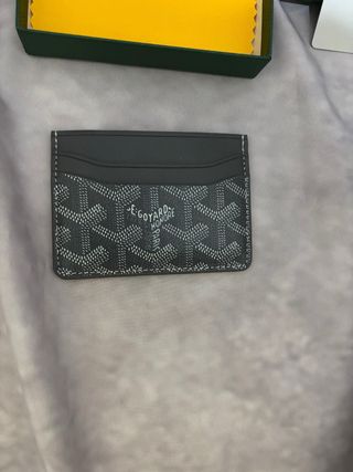 Portacarte Goyard Grigio/Nero