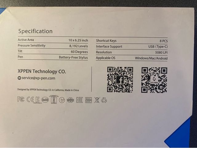 Tavoletta Grafica XP-PEN DECO 01 V2