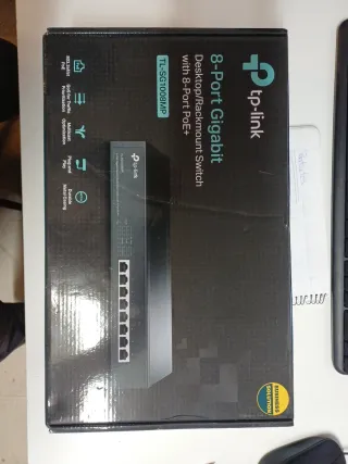 TP-Link TL-SG1008MP Switch 8 Puertos Gigabit PoE+